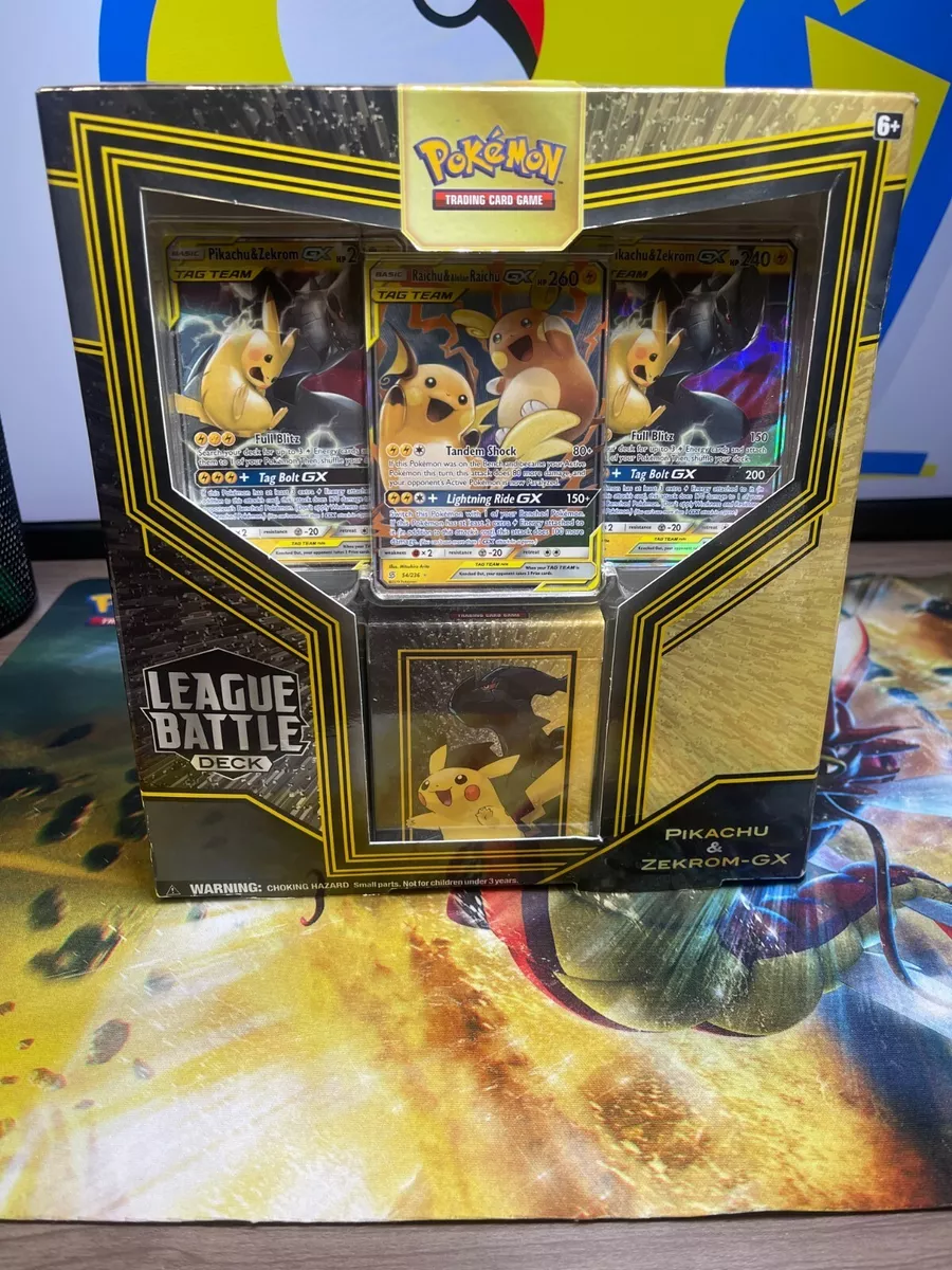 Pokémon TCG: League Battle Deck Featuring Pikachu & Zekrom-GX