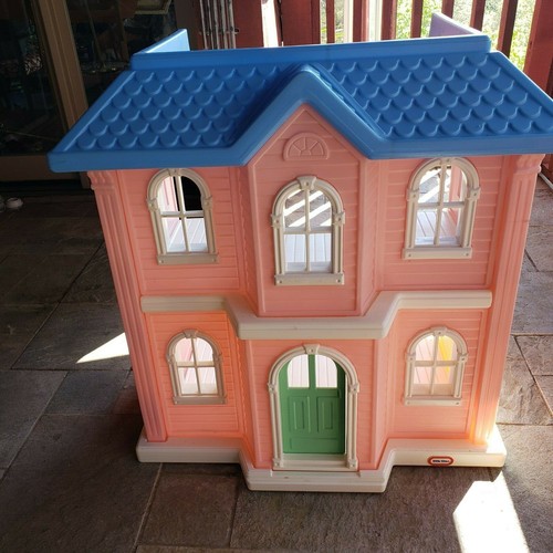 Vintage Little Tikes 3FT Tall Barbie Dollhouse Doll House Girl Size