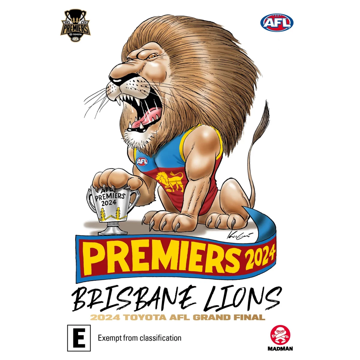 AFL Premiers 2024 : Brisbane Lions DVD