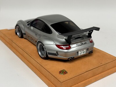 1/18 GT Spirit Porsche 911 997 RWB Abu Dhabi Silver 2024 GT483