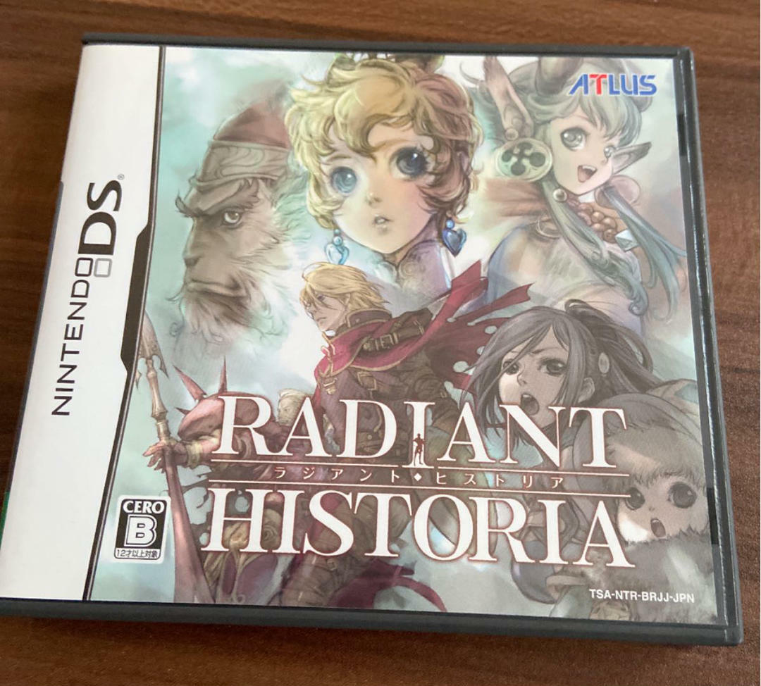 Used Radiant Historia Nintendo Ds Rpg Game Software Atlas Ebay