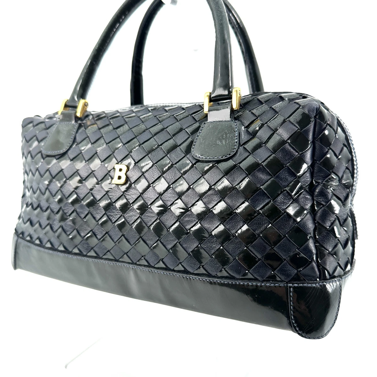 BALLY B-Logo Quilting Leather MinIBoston 【公式通販】