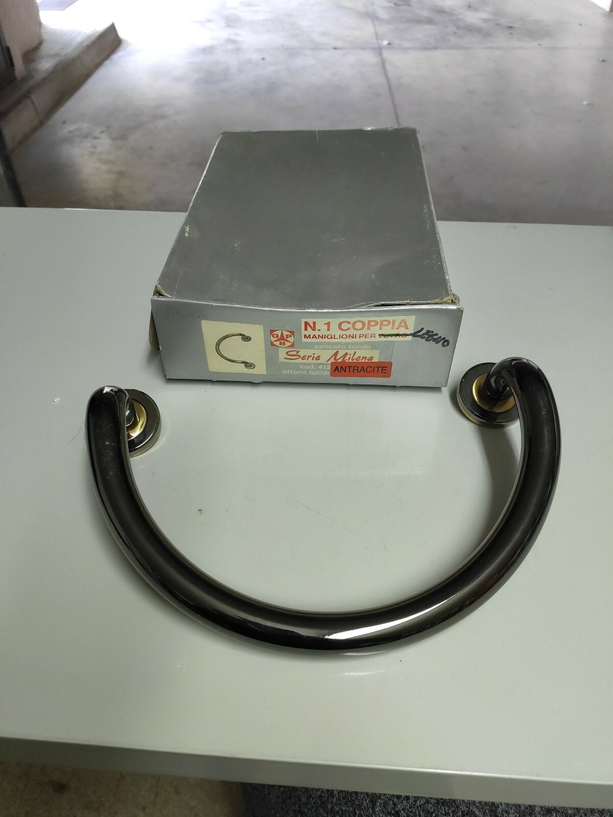 Scheda Tecnica Maniglione Ghidini Milena 4128623 Antracite