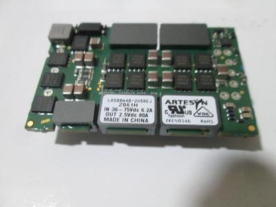 Artesyn LQS80A48-2V5REJ Isolated DC/DC Converter 36-75VDC 6.2A 2.5VDC 80A