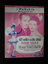 I Walked In 1944 Nob Hill Sheet Music