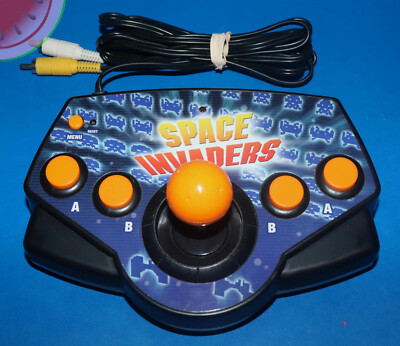 TESTED Arcade Legends SPACE INVADERS TV Game Plug N Play System Jakks Radica