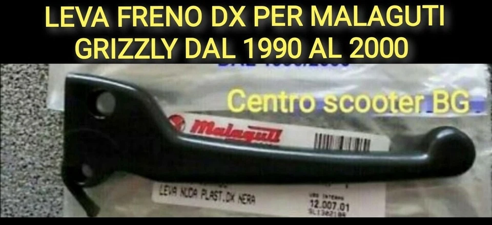 PER MOTORE FRANCO MORINI LEVA FRENO DX Malaguti grizzly 50 Per FRANCO Morini
