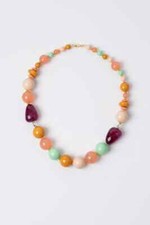 SODINI Collana corta a boule incatenate Chantal Multicolor 832132