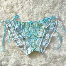 Floral Ruffle Tie-Side Panties