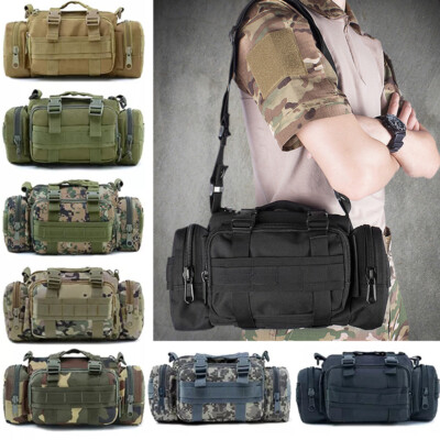 Tactical Duffle Military Molle Gear with Shoulder Strap Small Travel Range  Bag - Main Image