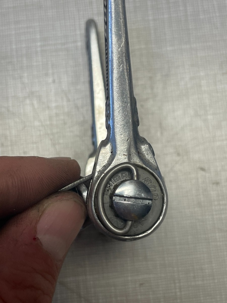 Schalthebel Shimano 600 Arabesque EX für Anlötsockel shifters vintage