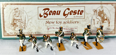 Beau Geste by Donzino 29C  FLANQUEUR CHASSEURS, Firing Line ~ Waterloo 1815 {C