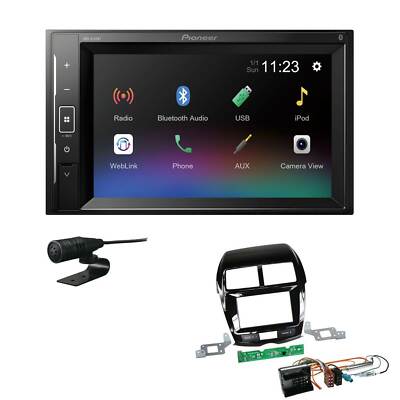 Pioneer DMH-A240BT Autoradio Bluetooth für Peugeot 4008 Typ B ab 2012 piano