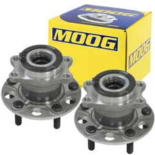 Moog Rear Wheel Bearing Hub Pair2 For 2007 - 2017 Jeep Compass Patriot 4WD AWD