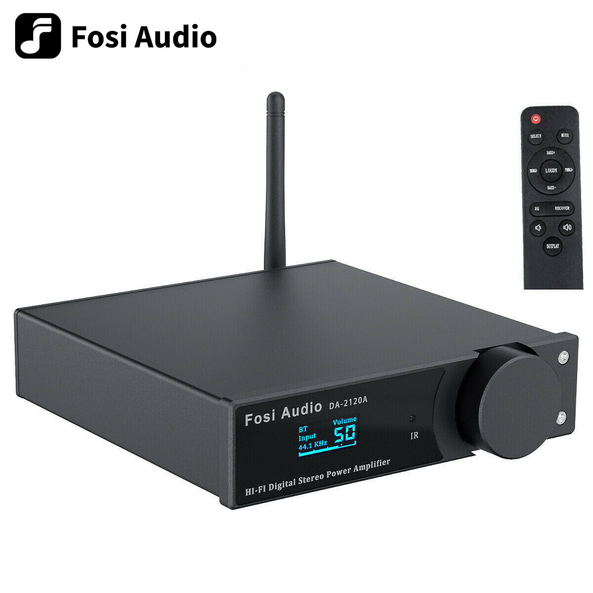 Fosi Audio DA-2120A デジタルアンプ Fosi Audio DA2120A 2.1 DAC Amplifier Bluetooth 5.0 aptX, USB DAC