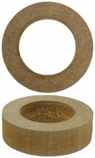 1 Pair 15" MDF Speaker Ring Woofer Speaker Mounting Spacer rings for Fiberglass