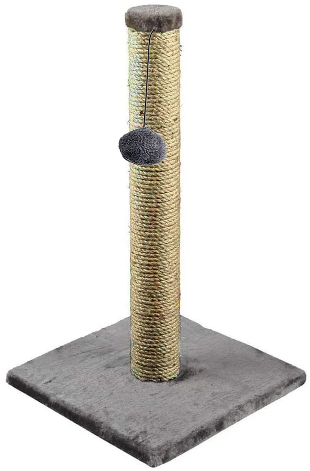 CAT SCRATCHING POST SCRATCH POST KITTEN CAT TREE SCRATCHER SISAL POLE NEW 40CM  - Image 2 of 4