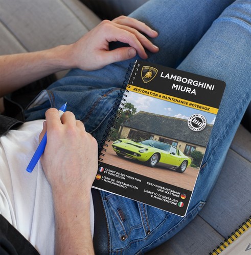 LAMBORGHINI MIURA : Restaurierungsnotizbuch & Wartung - KOSTENLOS VERSAND - Bild 2 von 8