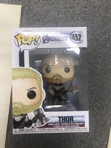 thor with hammer and stormbreaker pop