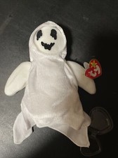 TY Beanie Baby  Sheets The Bed Sheet Ghost  4260 Tag Errors 1999 Retired