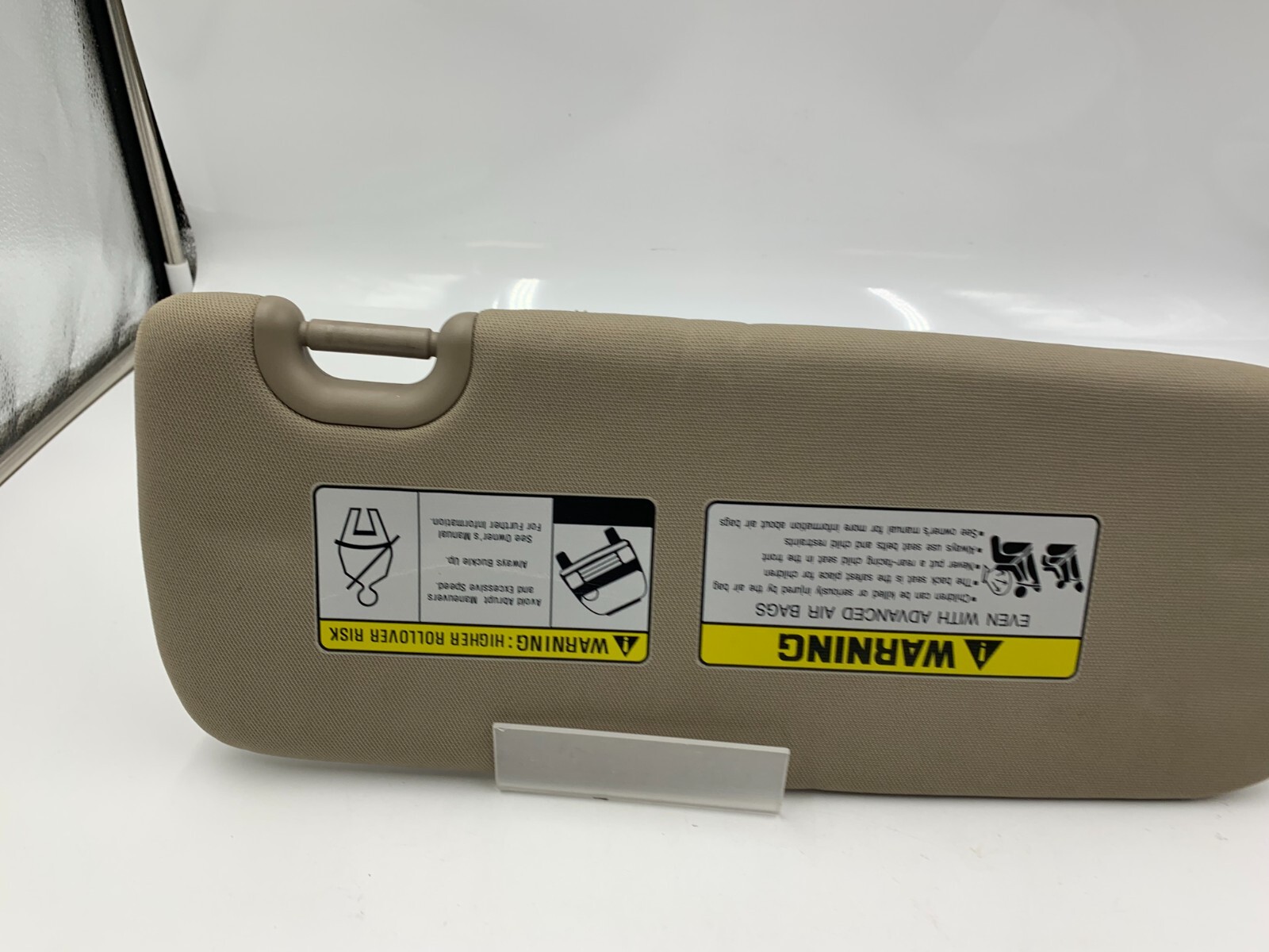 20132019 Hyundai Santa Fe Driver Sun Visor Sunvisor Brown Illuminated