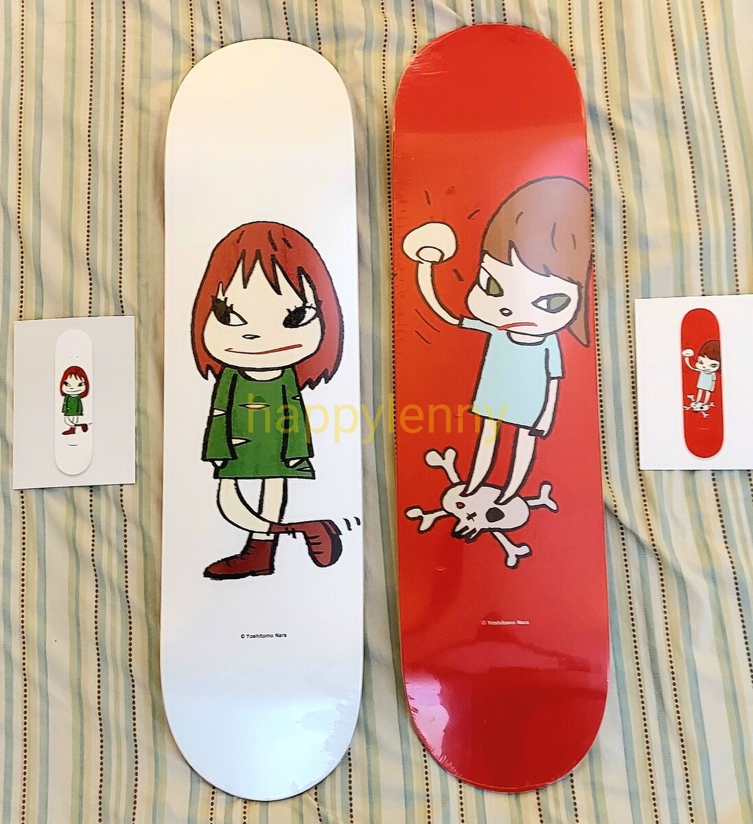 Yoshitomo Nara x MoMA Skateboard Art Deck SET Welcome Girl Yoshitomo Nara x MoMA Skateboard Art Deck SET Welcome Girl