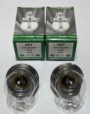 Lot of 2 Jahn 1202 ASYM-LAMPEN 55/50W 24V P45t Bulb Lamp Assembly