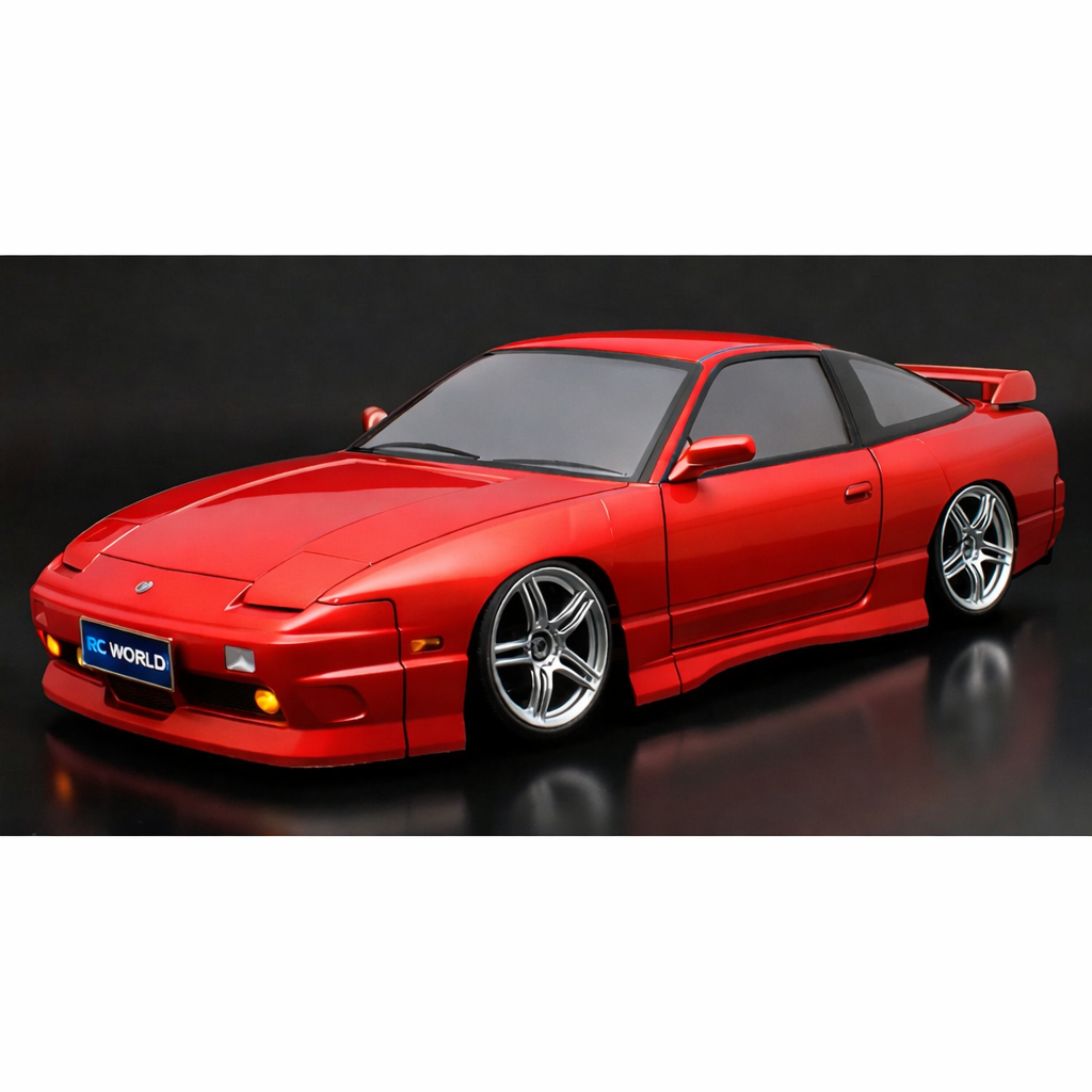 ABC 1/10 RC Car Body NISSAN 180SX -CLEAR- #67137 | eBay