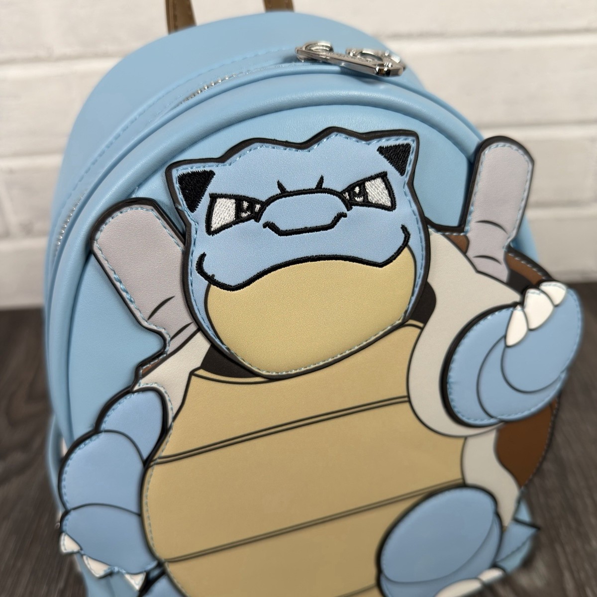 Loungefly Pokemon Blastoise Mini Backpack Bag Cosplay Nintendo