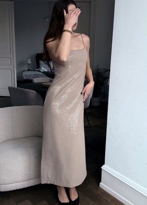Max Mara  Alias  Kleid in Beige Gr. 34 (XS) NP 600  
