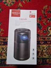 NEBULA BY ANKER CAPSULE POCKET PROJECTOR NEW (UNOPENED) 360 SPEAKER D4111C11