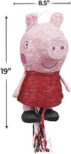 Piñata de papel 3D Peppa Pig - 19"