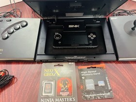 RARE SNK Neo Geo X Gold Limited Edition Complete Set See Description (AS IS)