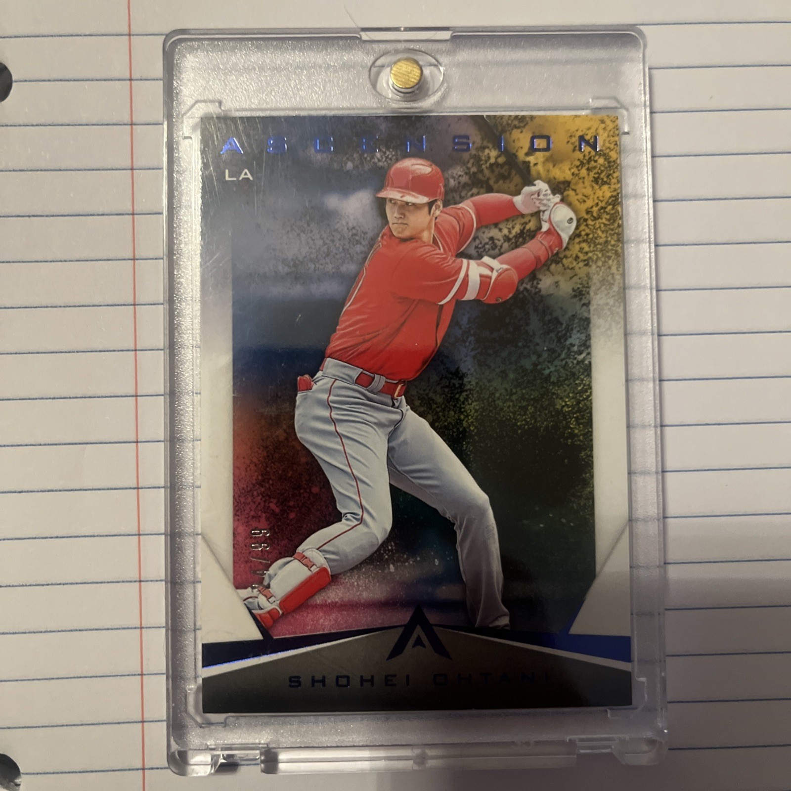 2019 Panini Chronicles - Ascension Shohei Ohtani #12 Blue /99