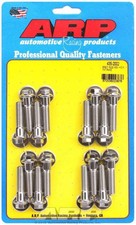 Arp Polished Stainless Intake Manifold Fits Bolt Kit For Big Block Chevy 502 Arp Polished Stainless Intake Manifold Fits Bolt Kit For Big Block Chevy 502
