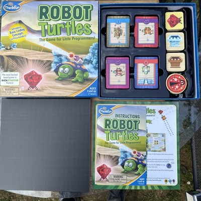 Spielbrett Thinkfun Roboter Schildkröten für kleine Programmierer komplett verpackt