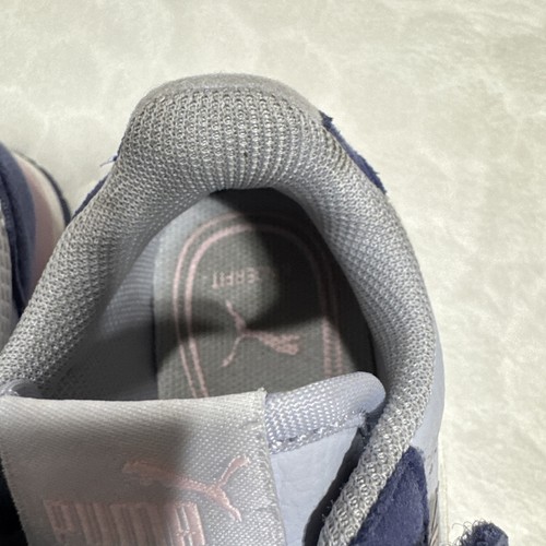 Puma Cabana Racer Kleinkind Mädchen Sneaker Schuhe Größe 6C Slipper Freizeit blau pink - Bild 11 von 12