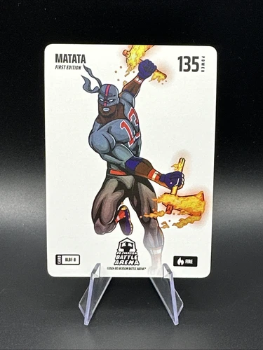 Bo Jackson Battle Arena Matata Ronald Acuna Jr. Blizzard Fire Battlefoil