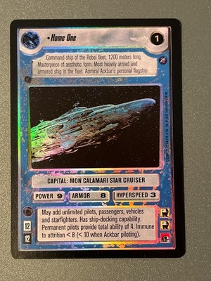 2000 Star Wars CCG: Reflections 2 Foil Home One