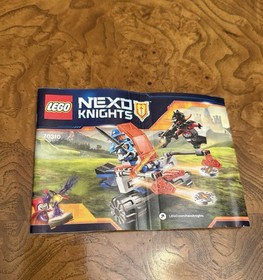 LEGO Nexo Knights Knighton Battle Blaster Complete Set 70310 Retired 2016