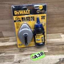Dewalt Chalk 100 ft. Line Reel Kit & 4 oz Blue Chalk DWHT47309 (A38)