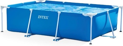 Intex Rectangular Frame Pool Blau 300 x 200 x 75 cm