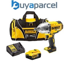 Dewalt DCF899P1 XR 18v High Torque Impact Wrench 1/2" 1 x 5.0ah Batt Charger Bag
