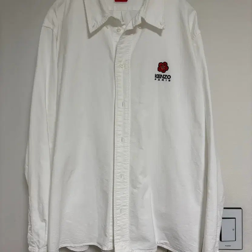 Kenzo Boke Flower Oxford Shirt Size 42 Official