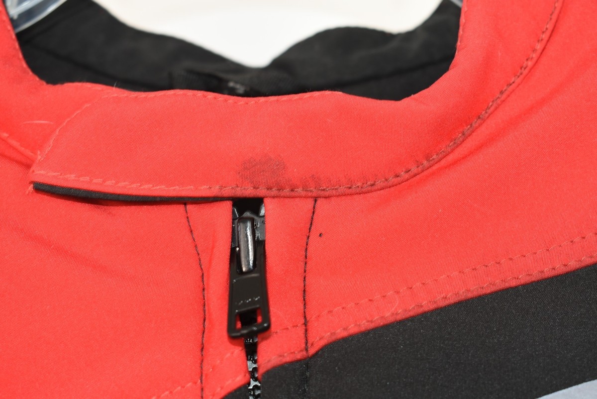 Speed and strength motorcycle jacket, color Red/Black, size M | eBay