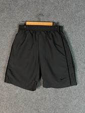 Nike Shorts Mens Medium Black Activewear Elastic Waist Mesh Lined Sports Pockets