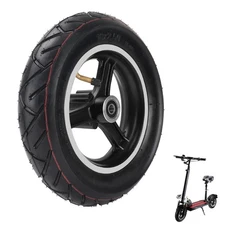 10x2.50 Tire & Hub 10" Scooter Tyre Front Wheel Pneumatic Tire for Smart Self...