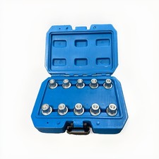 10pcs Wheel Lock Lug Nut Key Removal Kit Anti-theft Screw Spline Socket For Bmw 10pcs Wheel Lock Lug Nut Key Removal Kit Anti-theft Screw Spline Socket For Bmw