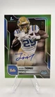 2025 Bowman Chrome University Football Green Refractor Jaivian Thomas #BCA-JTH