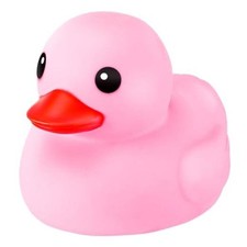 Honoson 6.89 Inch Giant Rubber Duck Big Rubber Duck Large Duckling Bath Pink